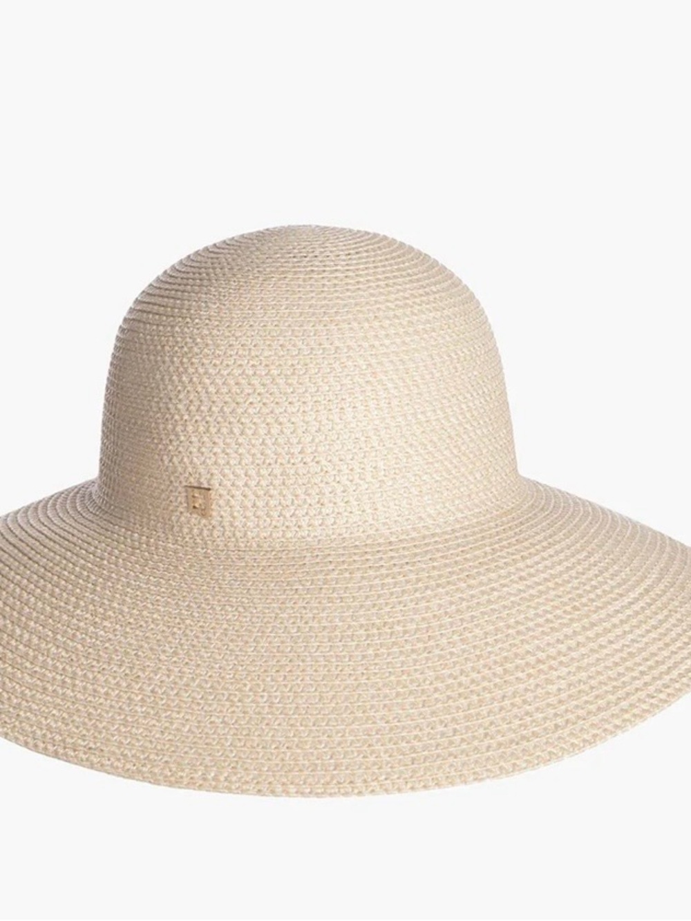 Eric Javits Hampton Packable Sun Hat in Cream - Picture 2 of 8